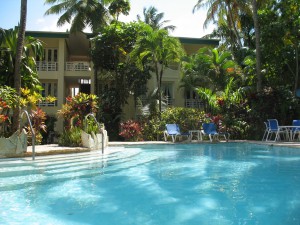 pool view